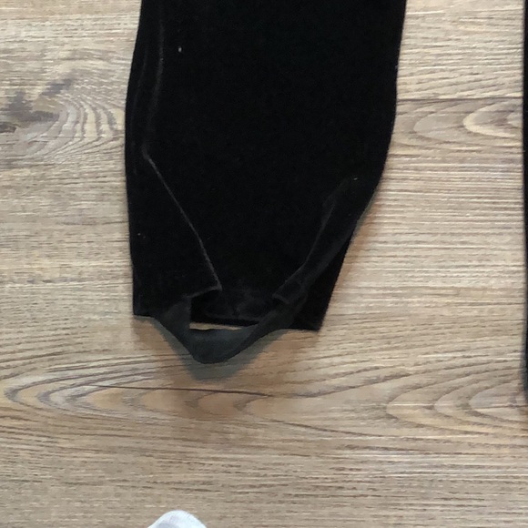 Dance Sophisticates Velvet  & Mesh Dance Pant Suit - Picture 9 of 15